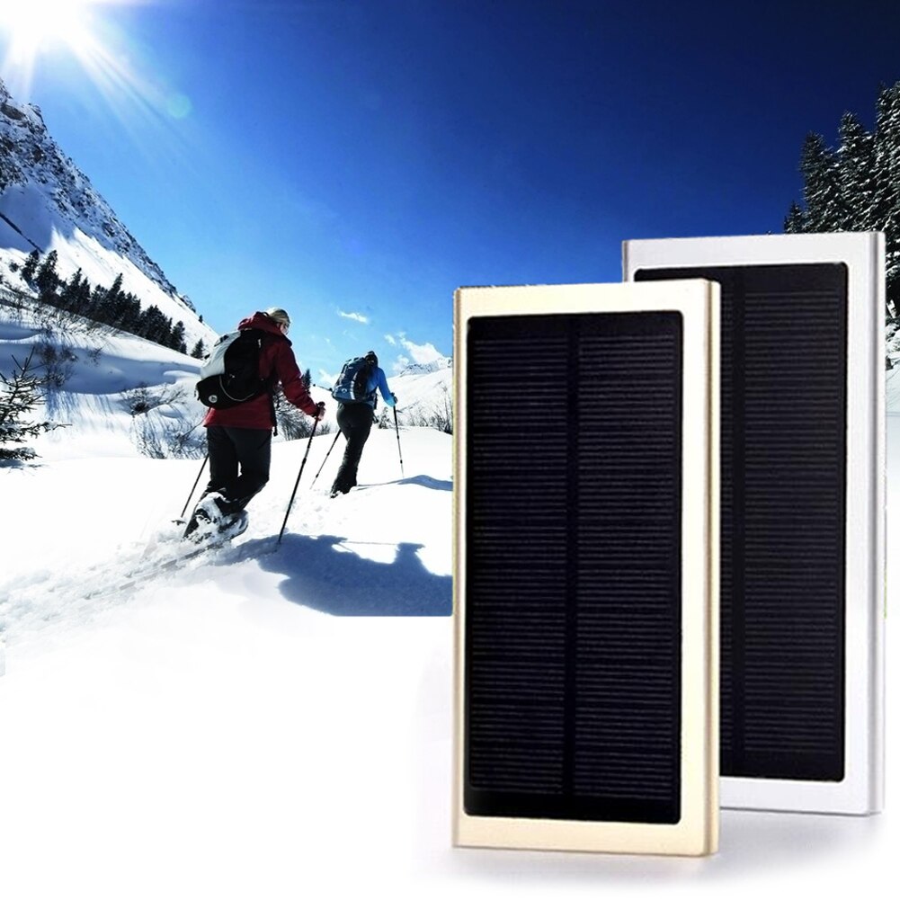 80000 mah tragbarer solar-akkulader mit zwei usb-anschlüssen, externe powerbank -101813