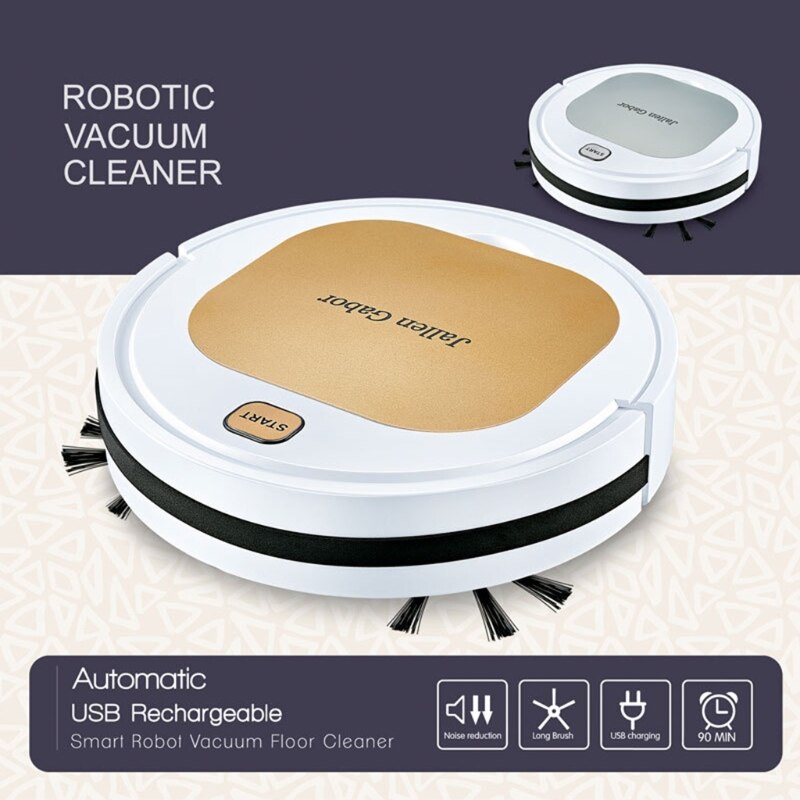 Robot aspirador mejorado con Sensor de caída ultrafino, succión potente de 1800Pa, Aspiradora Robótica de carga automática para mascotas U1JE