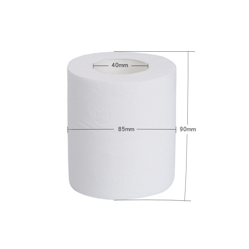 10pcs Three Layer Toilet Tissue Home Bath Toilet Roll toilet paper Soft Toilet Paper Skin-friendly Paper Towels