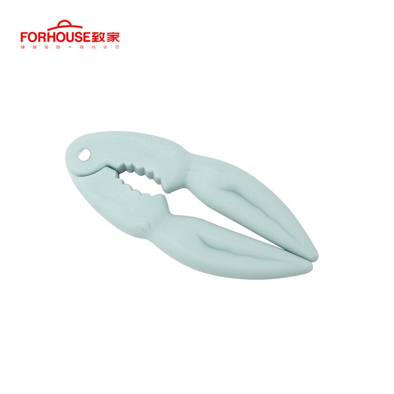 Lobster Crab Forks Cracker Crab Caws Sheller Walnut Nut Clip Sea Food Tool Plastic Spoon Kitchen Gadgets: Blue