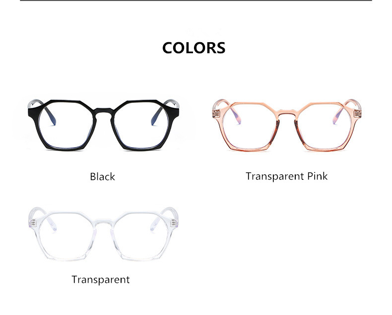 VWKTUUN Square Eyeglasses Frame Women Men Retro Optical Glasses Geometric Prescription Glasses Frame Anti Blue Light Galsses
