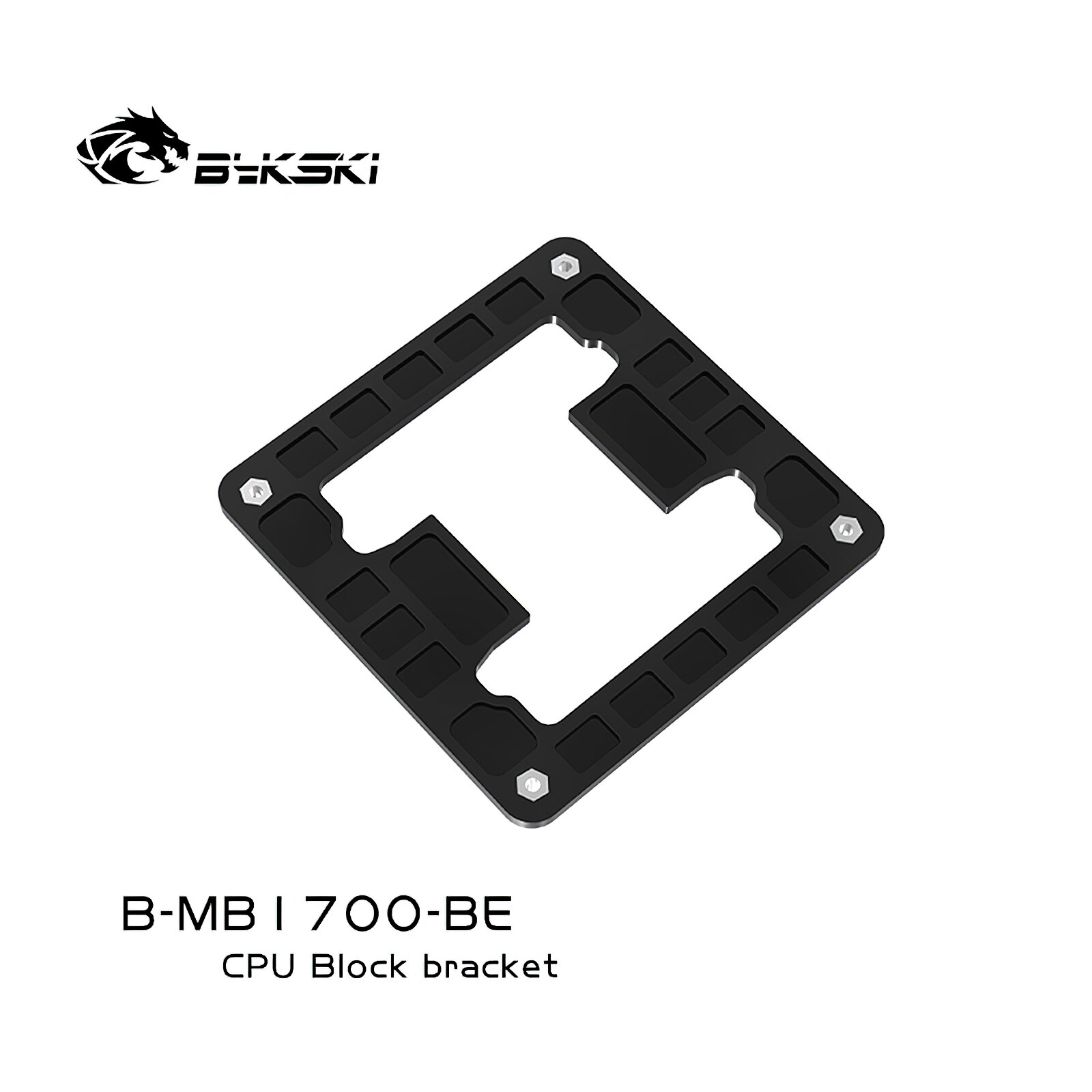 Bykski – plaque arrière de carte mère pour Intel LGA 1700, bloc CPU B-MB1700-BE