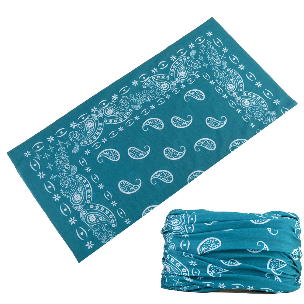 Paisley Magic Seamless Bandanas Women Men Sports Headband Outdoor Head Scarf For Female Male Buffs Face Shield