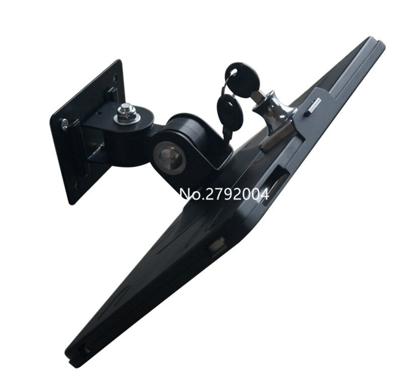 flexible adjustable locked tablet wall mount, metal aluminum frame for ipad 2/3/4,ipad air 1/2