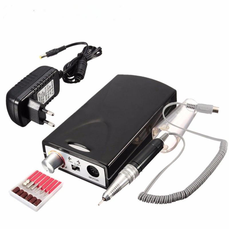 Professionele Manicure Machine Set Elektrische Nail Boor Bits Mill Cutter Nail Art Schuren Bestand Gel Cuticle Remover Keramische Cutter