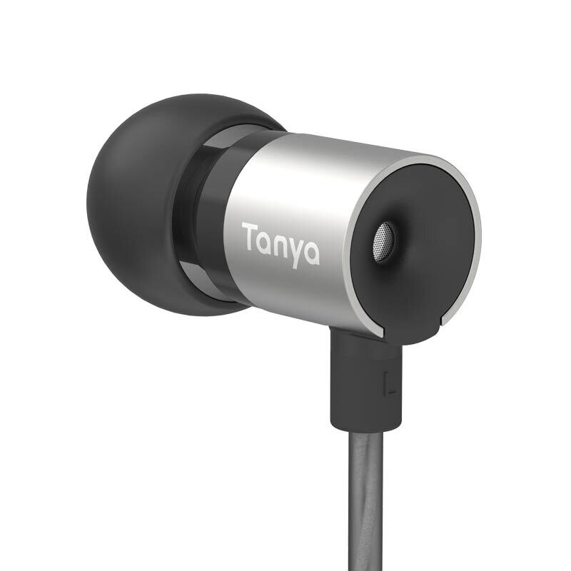 Tanchjim tanya 7mm dynamischer ohrhörer mit 3.5mm- poligem stecker, hifi-ohrhörer mit mikrofon: Mit mikrofon