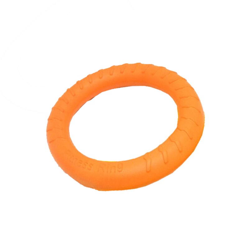 Eva Medium Grote Hond Training Ring Puller Bite Resistant Pet Chew Speelgoed Voor Grote Honden Herder Shiba Inu Speelgoed Mascotas accessoires: Orange / L-Diameter 28cm