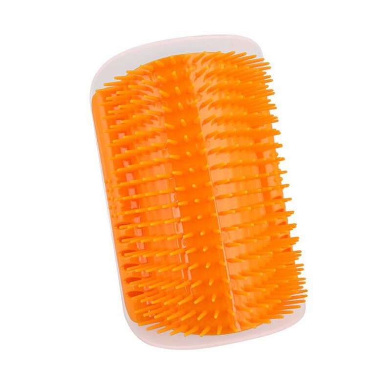 Pet Cats Cat Scratch Board Scratcher Self Grooming Brush Wall Corner Free Hand Cats Face Tickling Massage Comb: O