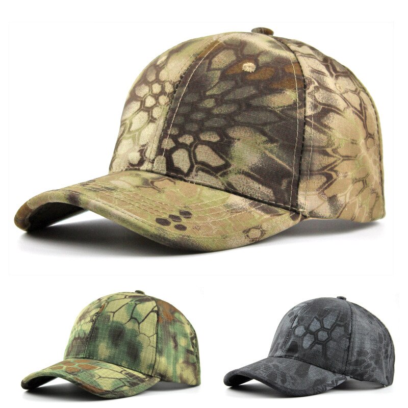 Gorra de béisbol zhan shu mao Topee de comercio exterior de camuflaje con Velcro para deportes gordos de una generación