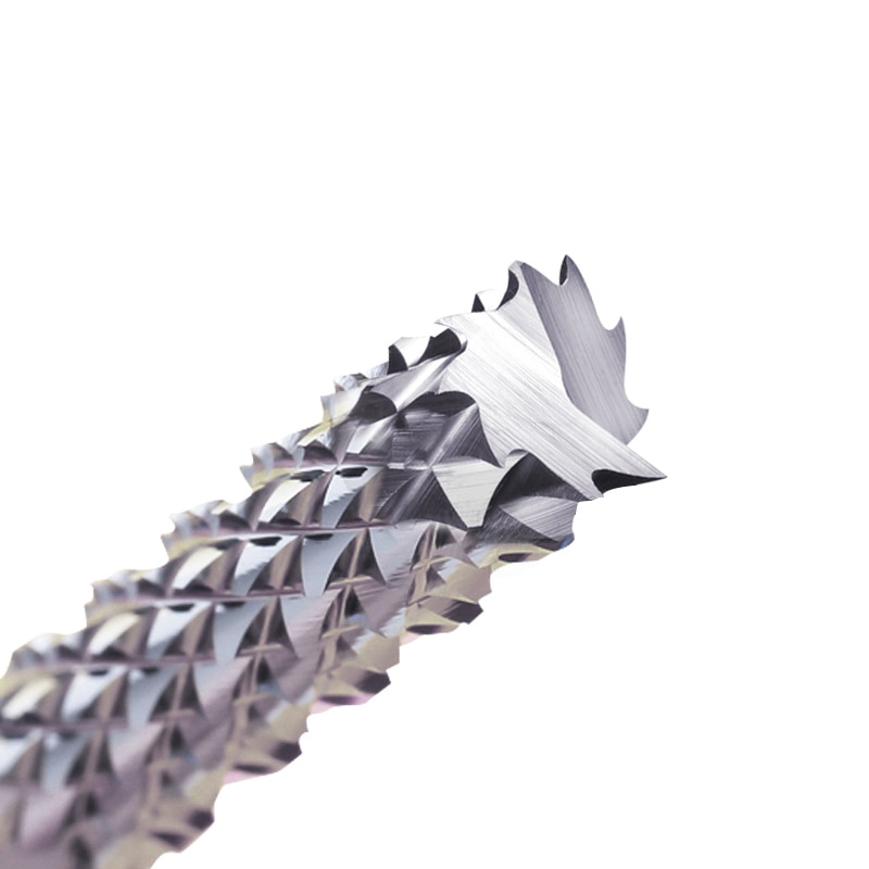 VACK Carbide Tungsten Corn Cutter 3.175mm 4mm 6mm 8mm PCB milling bits end mill CNC router bits for wood Engraving machine