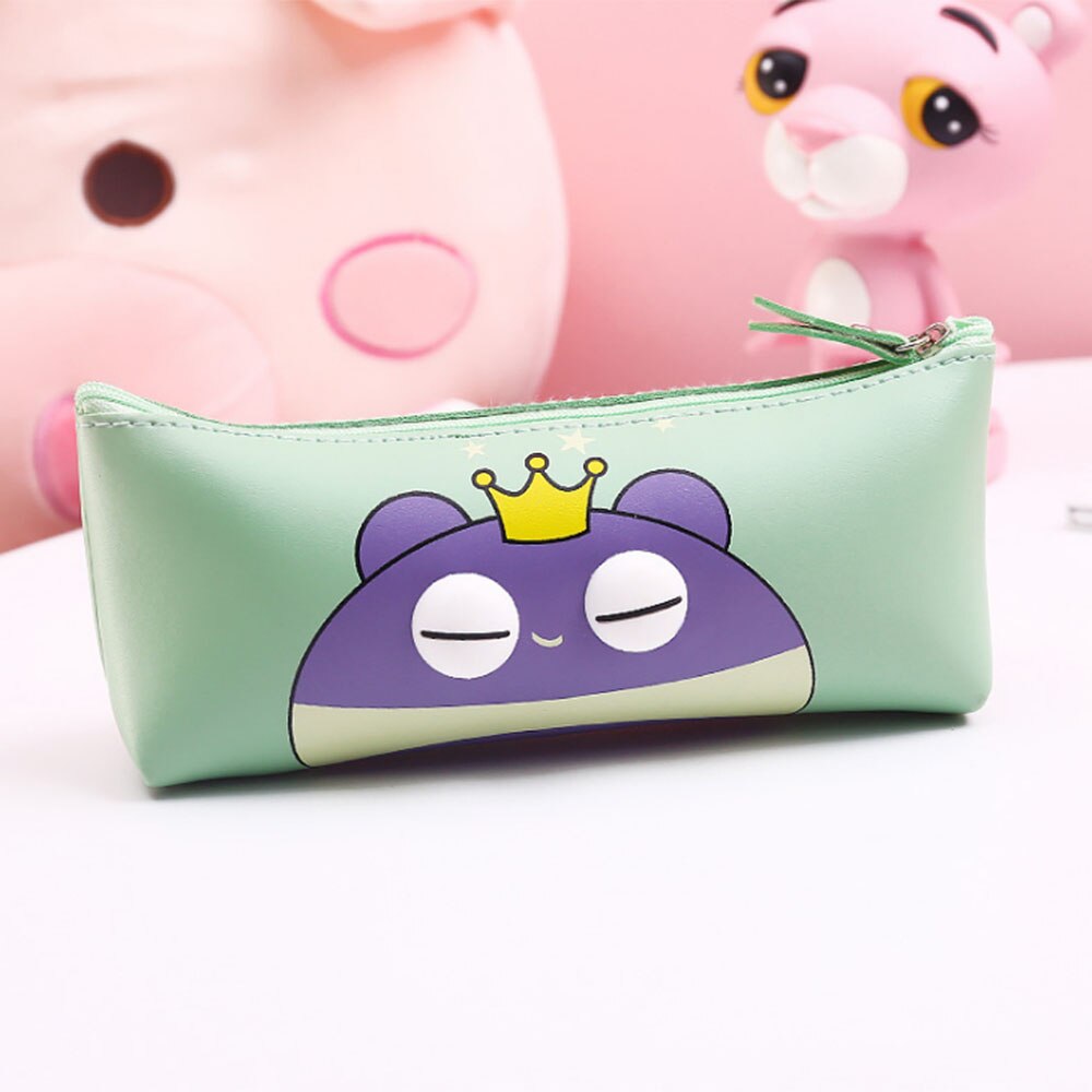 Kawaii penalhus farverig pink make up penalboks penalhus penaltaske kontor skoleartikler papirvarer: 8