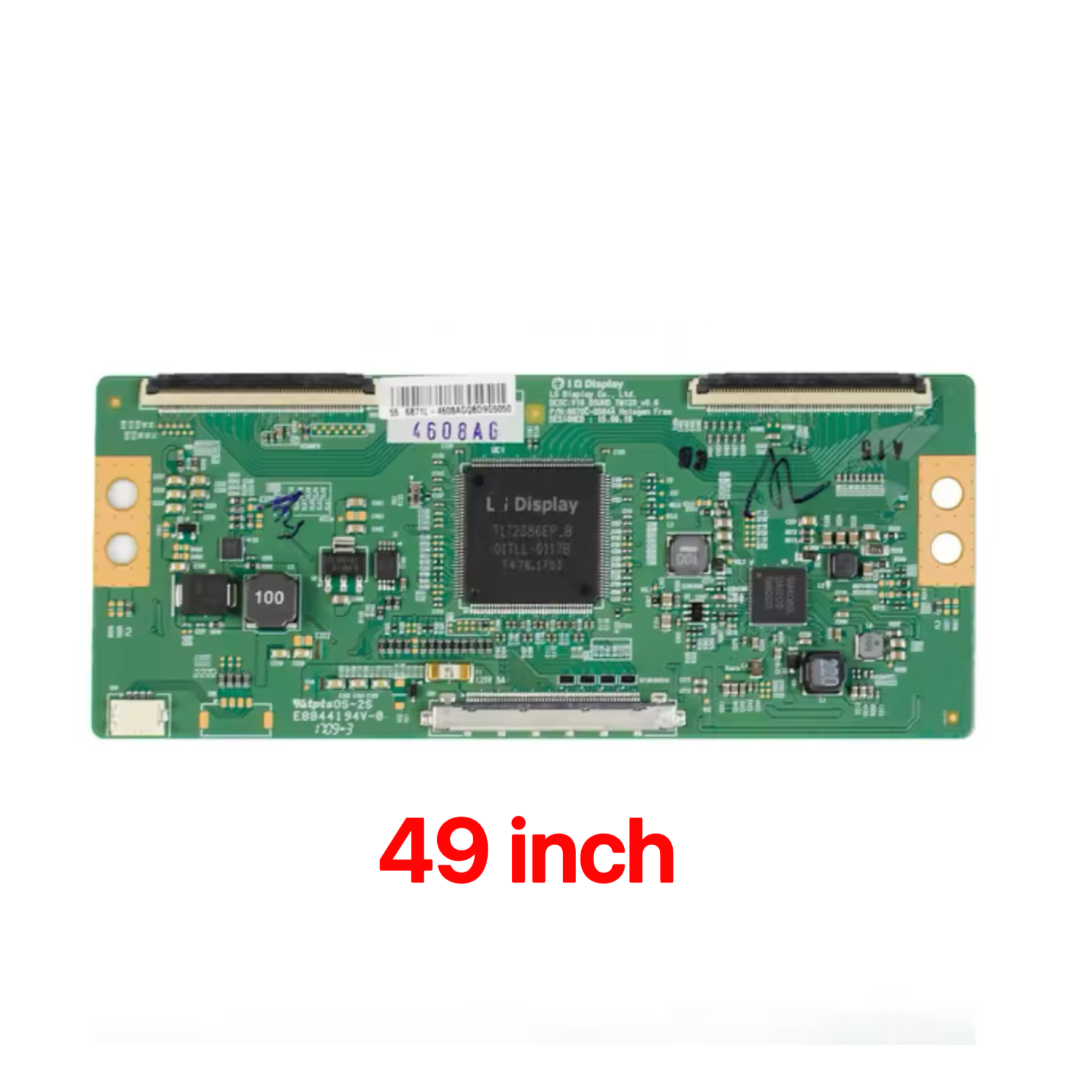 6870c-0584b 6870c-0584a tcon-kort 6870c 0584b til  tv 43 '' 49 '' 55 ''  v16 55 uhd  tm120 tv- kort originalt logikkkort t-lure: Blå