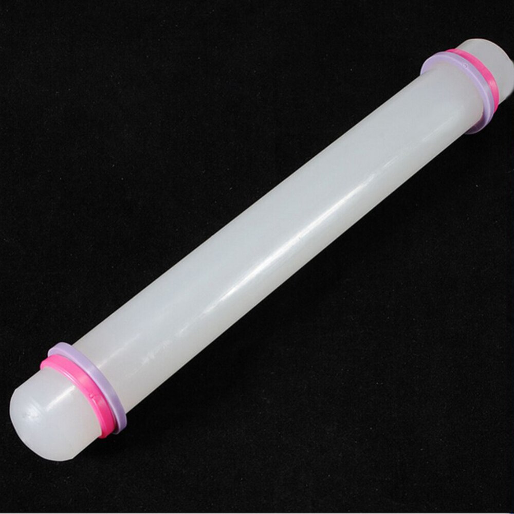 Kitchen Baking Tool Plastic Non-Stick Rolling Pin Glide Sugar Fondant Cake Pastry Rolling Pin Dough Roller Cooking Tools