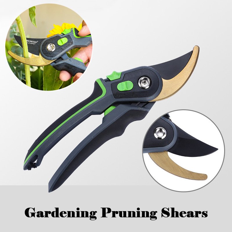 1PC Gardening Pruning Fruit Tree Pruning Shears Gardening Pruning Branche Garden Labor-saving Shears Household Scissors Artifact