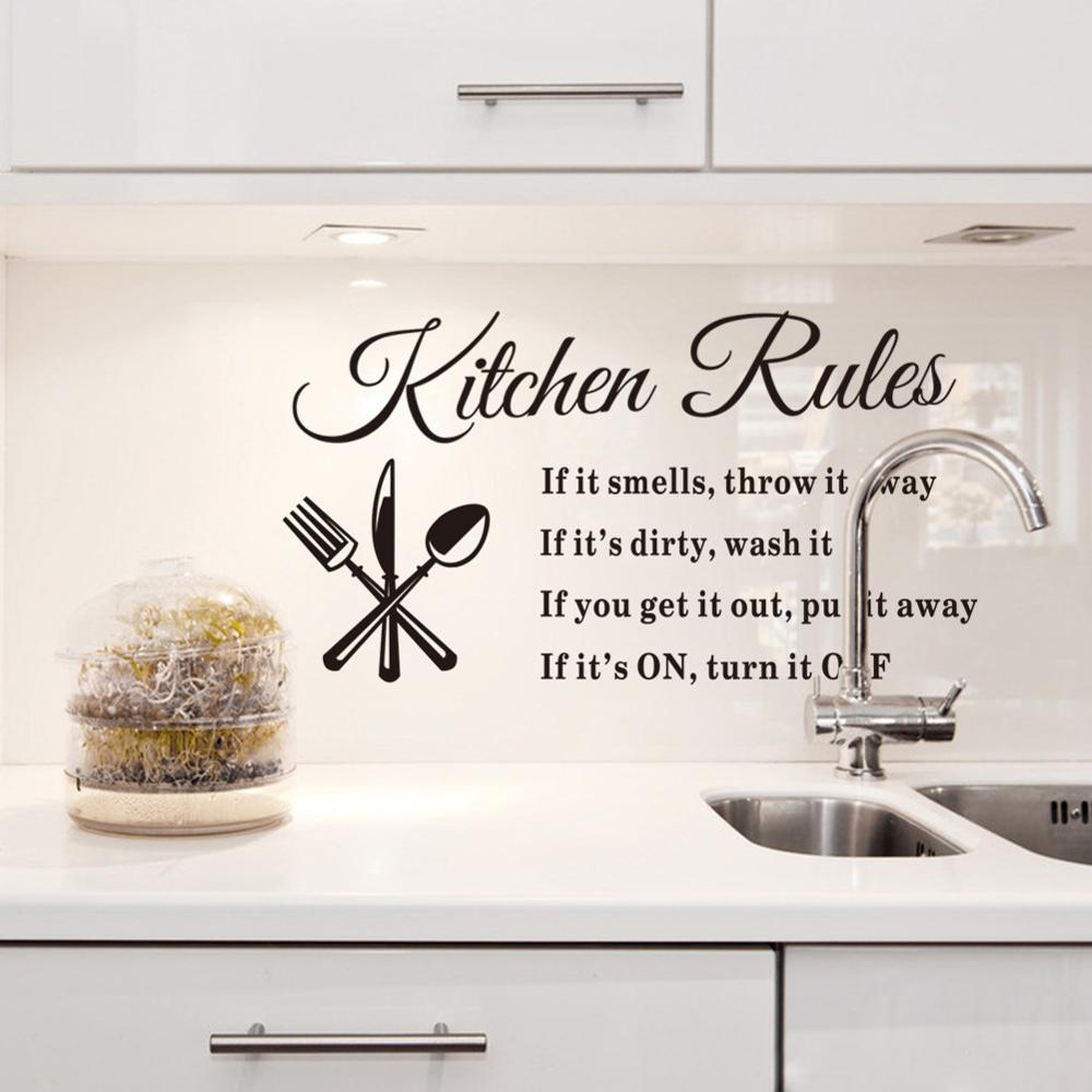 Genieten Van Uw Kok Tijd Keuken Regels Bon Appetit Quotes Muurstickers Voor Thuis Decoratie Waterdicht Muurschilderingen Diy Vinyl Decals