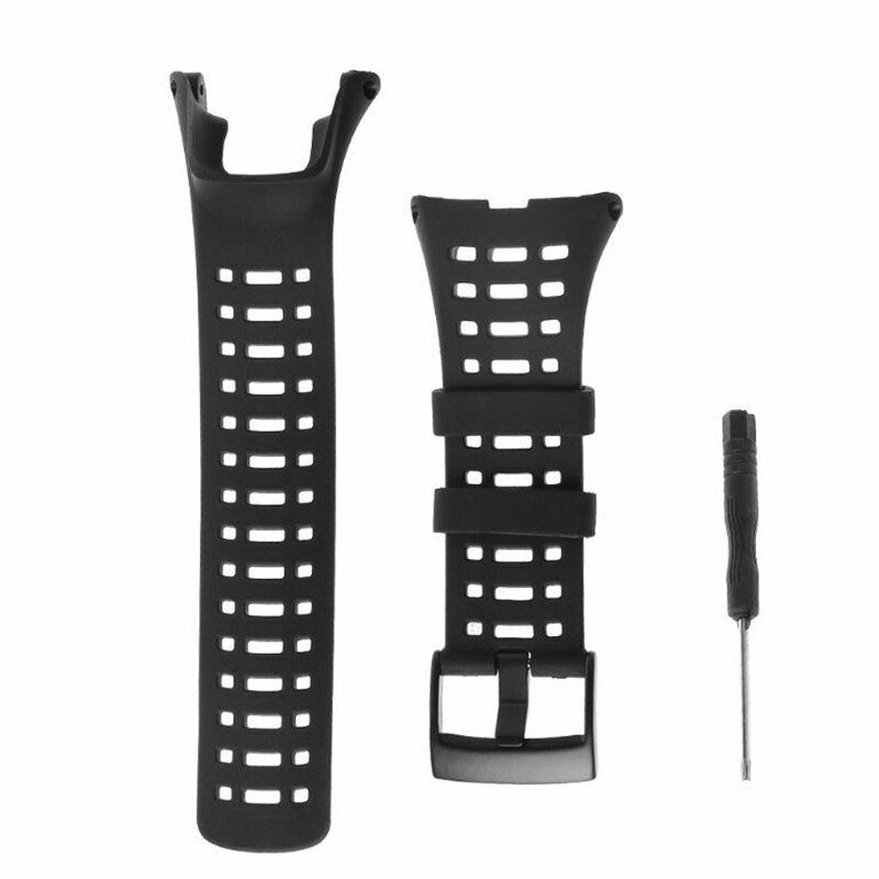 Horloge Band Strap Flexibele Rubber Horloge Vervanging Polshorloge Bands Strap Voor Suunto Ambit 1/2/2S /2R/3 Sport/3 Run/3 Piek