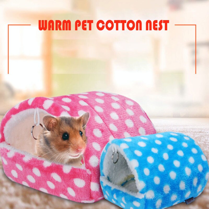 Liten husdjur hamster bur varm tunnel hängmatta hängande säng iller råtta hamster fågel ekorre grotta hydda bur hamster tillbehör