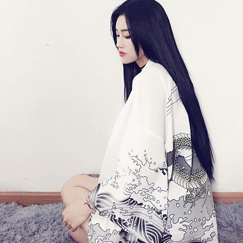 Kimono femmes hommes unisexe yukata japonais kimono homme femmes cardigan japonais streetwear japonais vêtements 10492