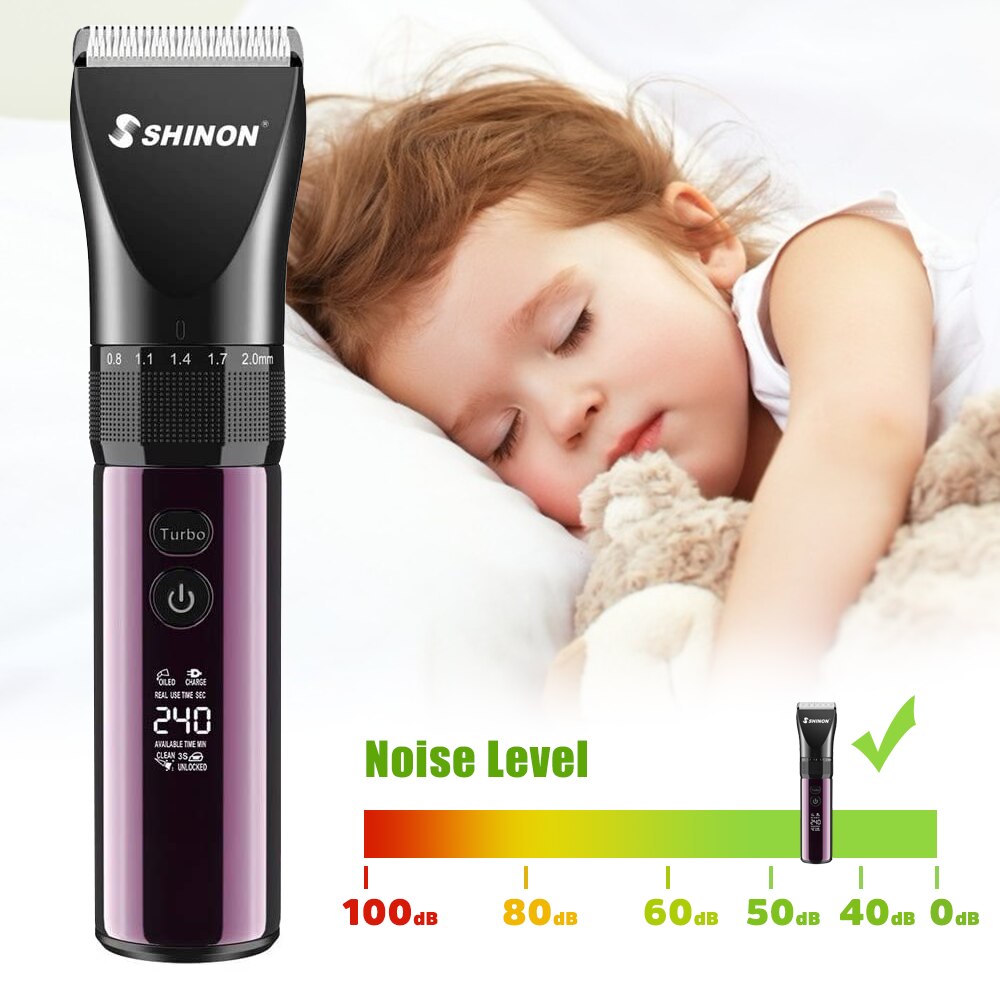 Cordless Hair Clipper with LED Display main image 1