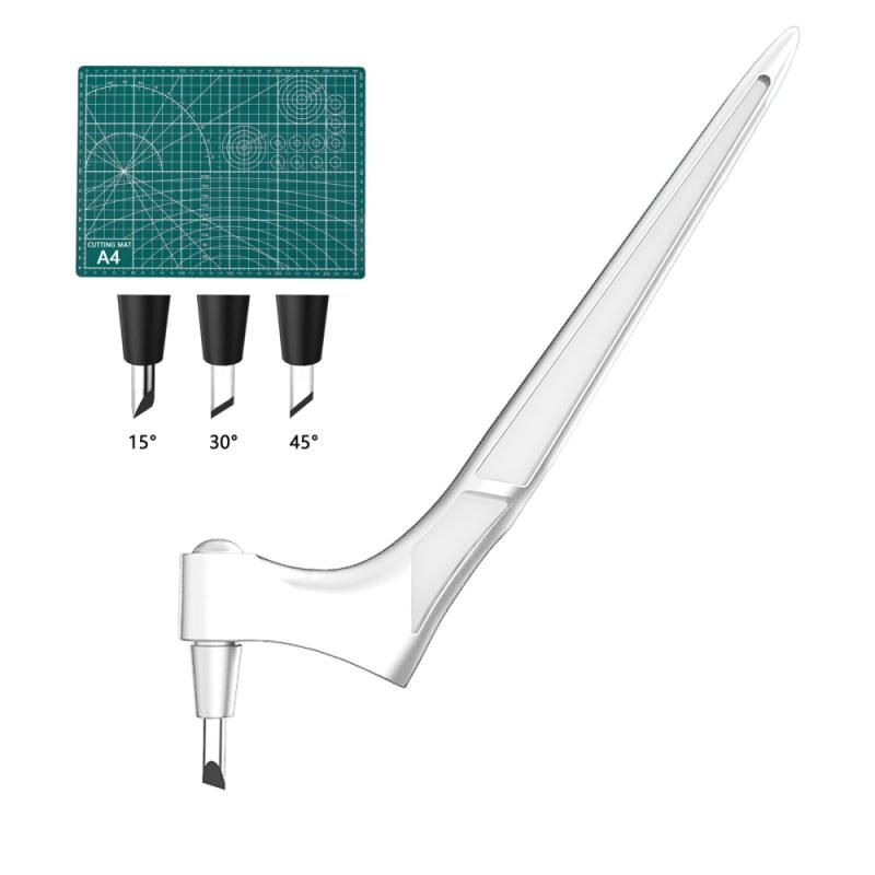 Stainless Steel Craft Knives Cutting Tools with 360-degree Art Cutting Tool Gyro: 08