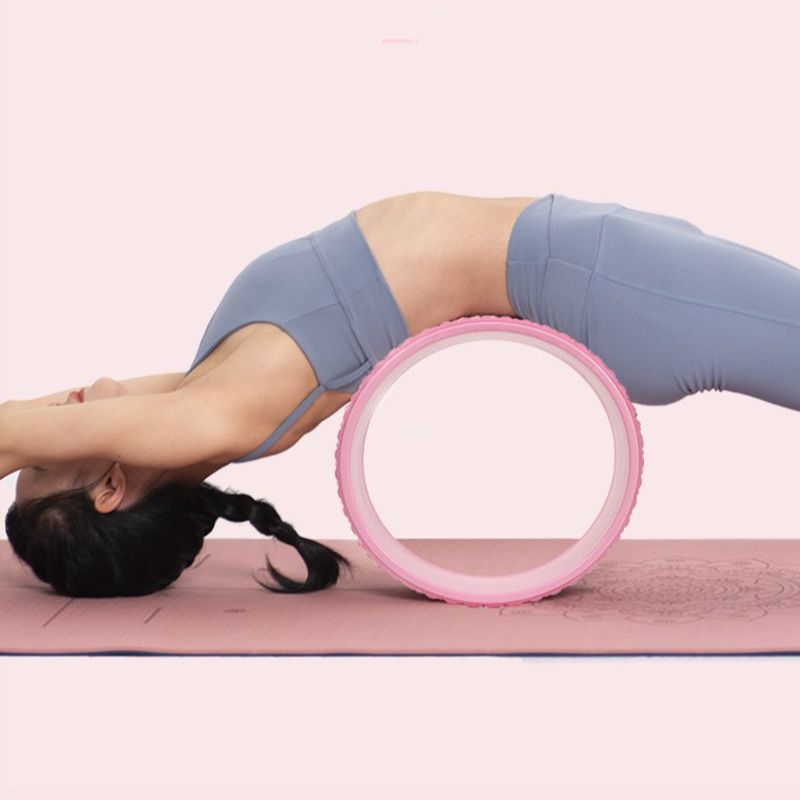 Yoga Wiel Open Back Home Fitness Oefening Apparatuur Beginners Open Schouder Massage 3d Antislip Pilates Ring Dharma wiel