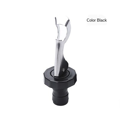Druk Wijn Stopper Vacuüm Plug Wijn Flessenstop Wijn Saver Caps Bar Keuken Gereedschap Wijnfles Stopper Accessoires: ALL BLACK
