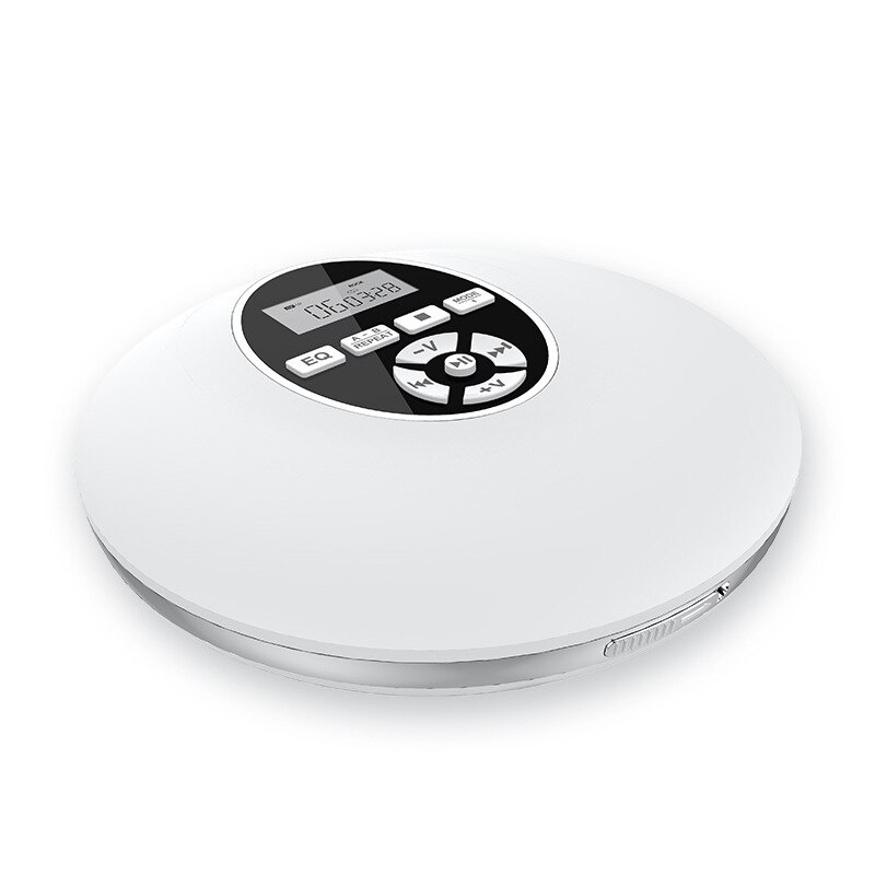 Bærbar cd-afspiller med bluetooth walkman-afspiller med lcd-skærm  o 3.5mm- stik til: Default Title