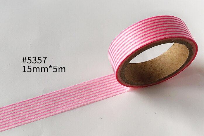 Cute Washi Tape Christmas Washi Tape Basic Pattern Washi Paper Tape DIY Paper Tape: 5357