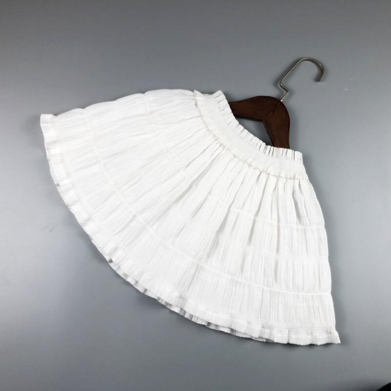 Baby Peuter School Meisje Rokken Tutu Witte kinderen Kleding Bodems Meisjes Tutu Rokken Prinses Dans Rok Kids Kostuum