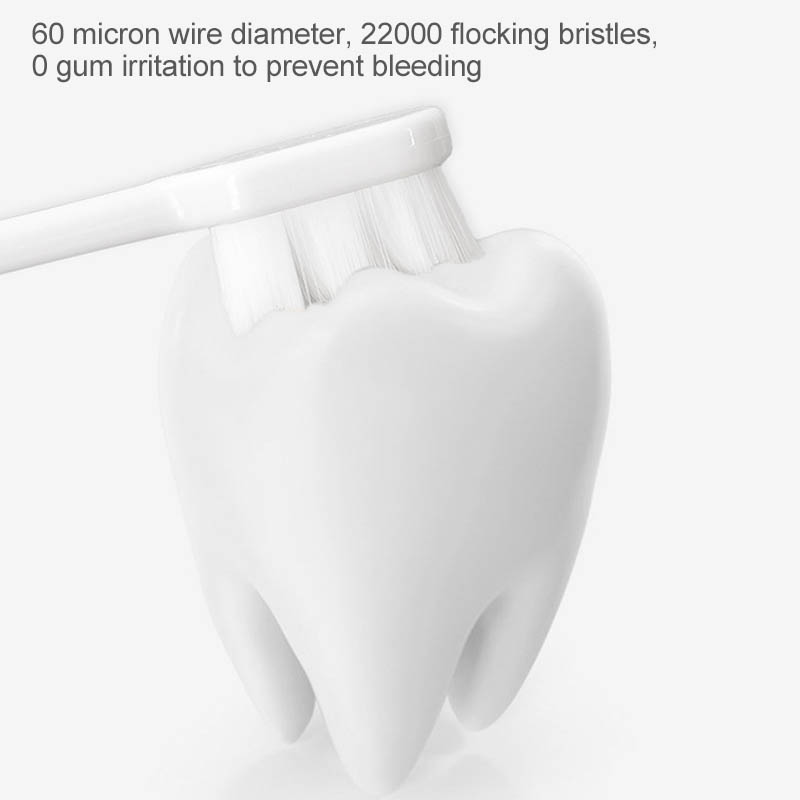 Brosse à dents Ultra-fine, douce, à millions de poils, pour adultes et enfants, nettoyage en profondeur, Portable, voyage, soins buccaux, 1 pièce