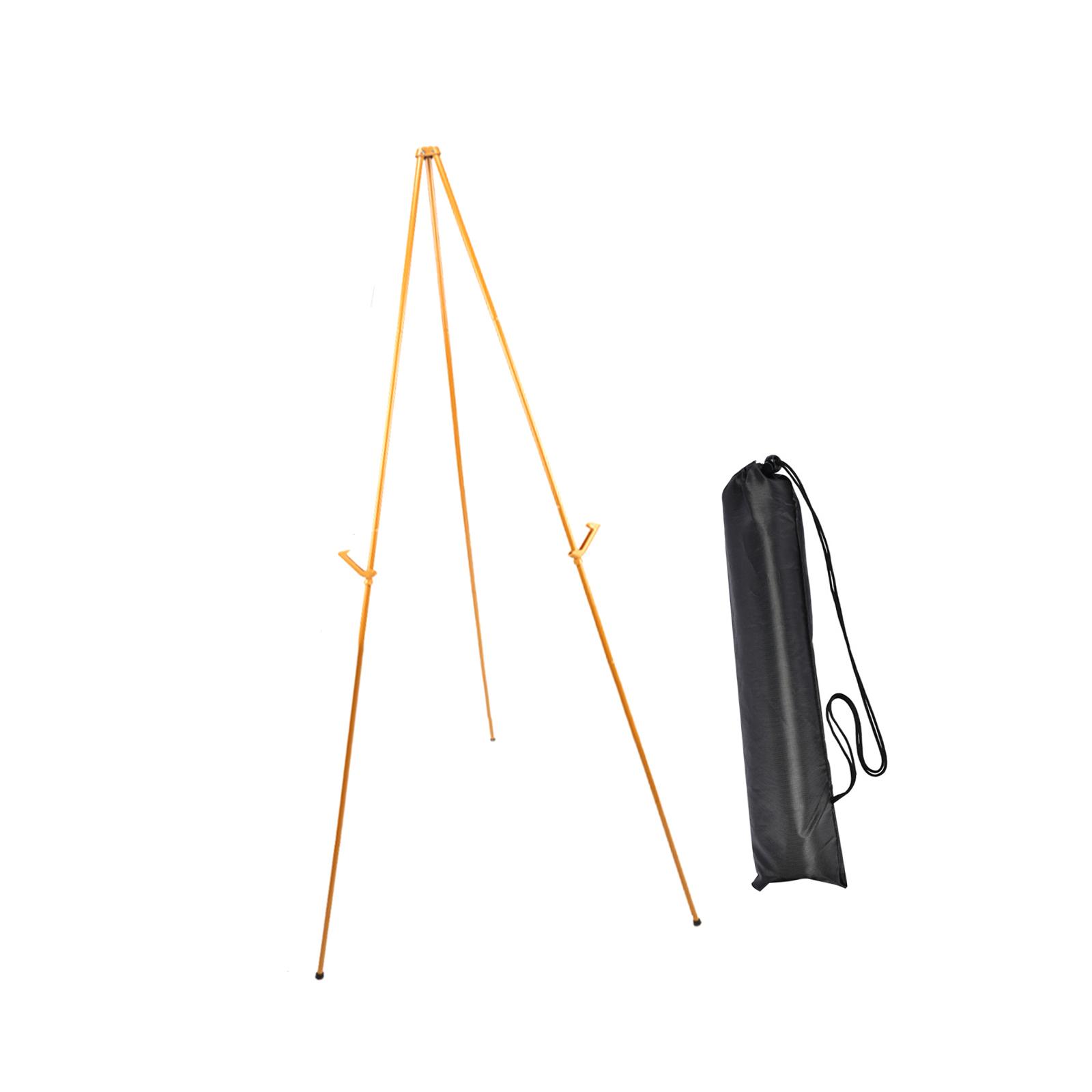Tripod Display Easel Stand Telescoping Metal Easel Tripod Collapsible Holder for Sign Wedding Picture Home Posters Art Boards