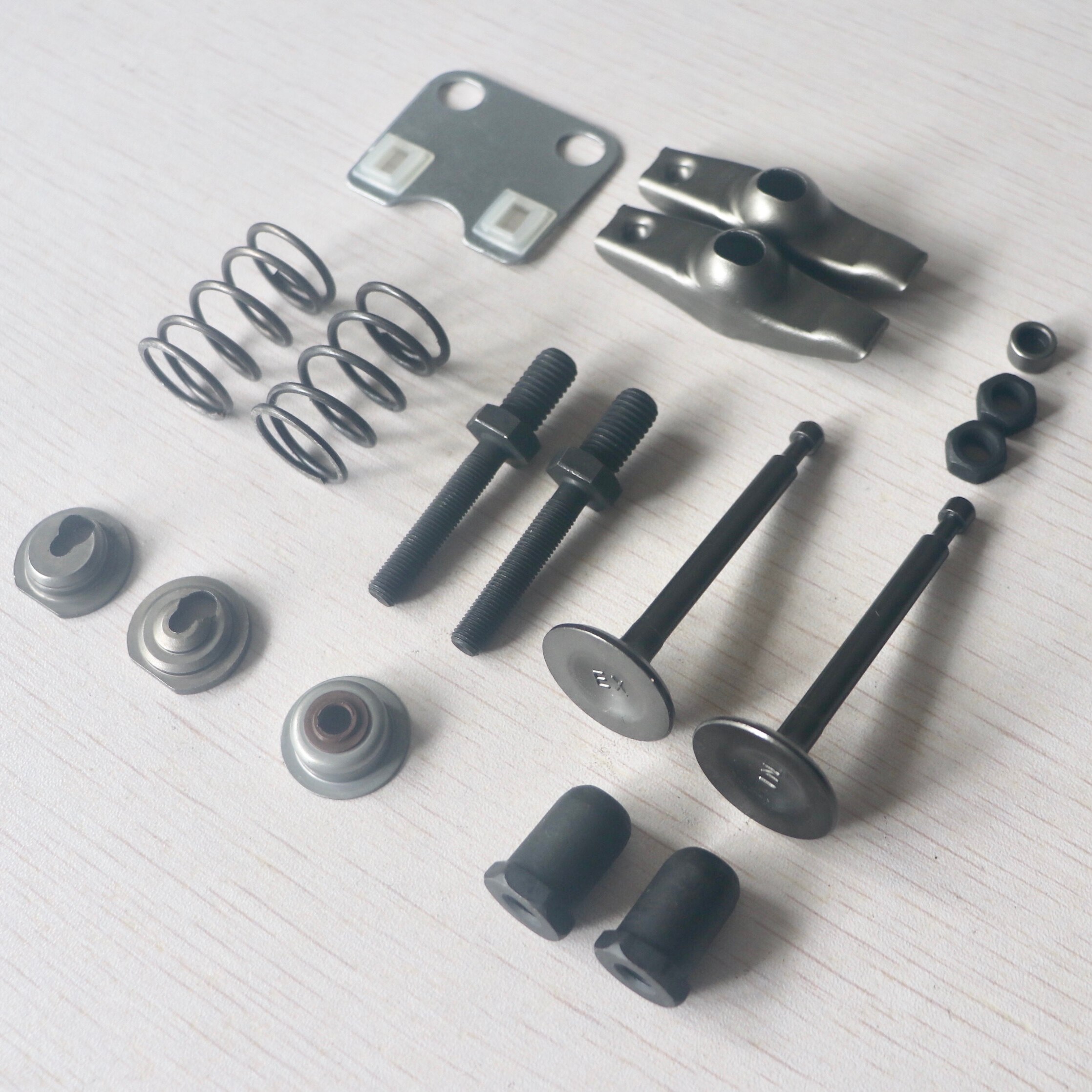 Valve Rocker Arm Push Rod Support Guide Plate Bolt Stud Nut Fit For GX160 GX200 168 5.5HP 6.5HP Gasoline Engine Motor Parts