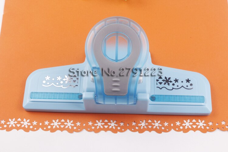 Grote Fancy Grens Embossing Punch Scrapbooking Handgemaakte Rand Apparaat Diy Papier Cutter Craft Perforadora De Papel