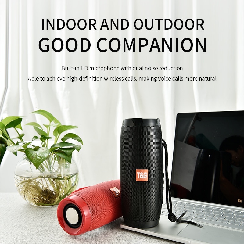 TG157 LED Blinkt Licht Bluetooth Lautsprecher tragbar Mit Seil draussen Loundspeaker 1200 mAh Stoff Wasserdicht Subwoofer FM Radio