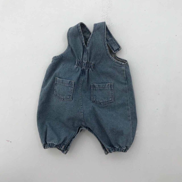 -né bébé salopette décontracté coréen Denim enfants barboteuses en vrac combinaison pour fille enfant bébé vêtements nouveauté