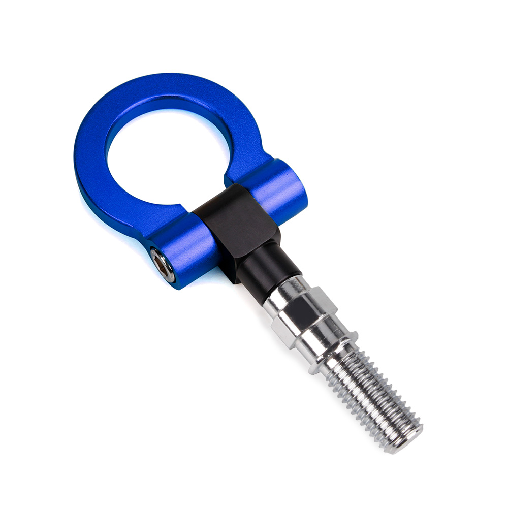 RASTP Aluminum Forge Front Towing Hook Front Tow Hook Bar for Japanese Car/Mazda RS-TH008-2: blue