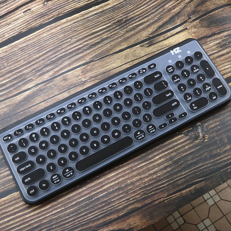 Pour Logitech K780 multi-dispositif sans fil clavier Silicone ordinateur portable clavier couverture peau protecteur