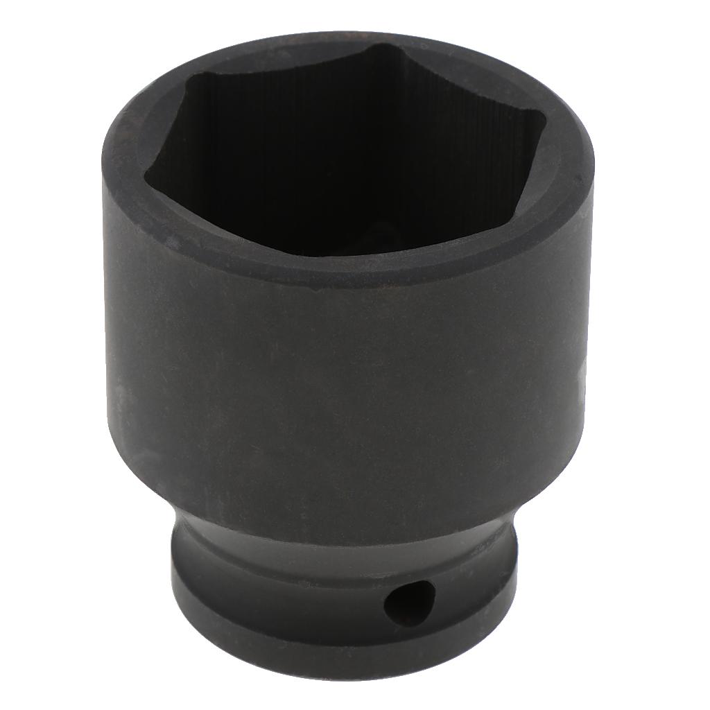 Hex Nut Socket,34mm, 1/, 6 Point – 38mm Long Universal for All Vehicle Installation, Removal, Repair Tool
