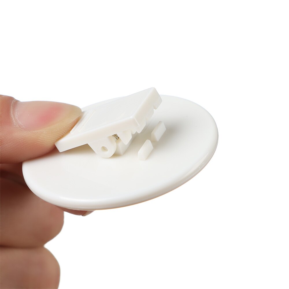 1Pcs Gordijn Clips Gesp Zelfklevende Winddicht Splash Guard Naadloze Douchegordijn Bevestigingsclip Badkamer Accessoires