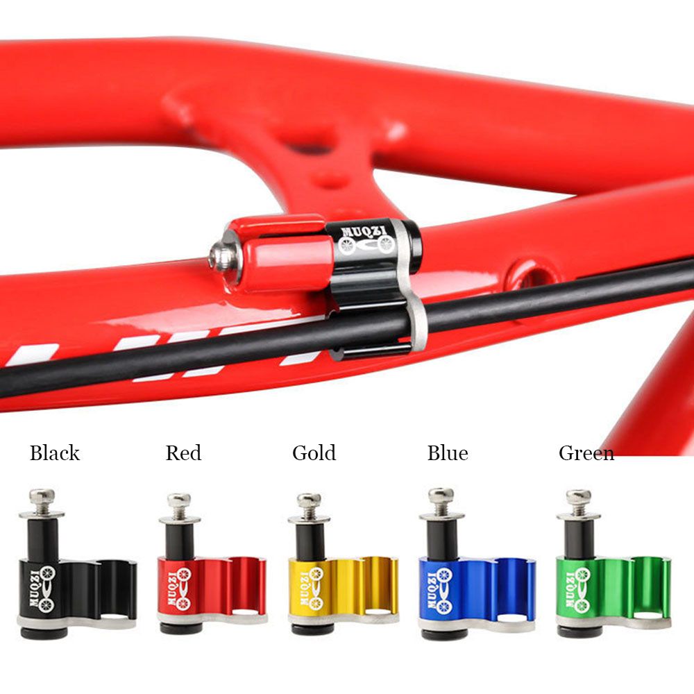 MUQZI Bike Cable Grip Adapter Guide Bicycle Oil Tube Fixed Conversion Seat Wire Trap Brake Line Pipe Tubing Alignment Organizer