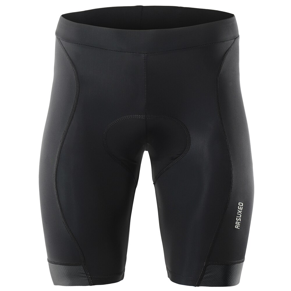 Elx Pad-pantalones cortos para bicicleta de montaña para hombre, ropa interior negra de secado rápido para verano: Negro / XXL