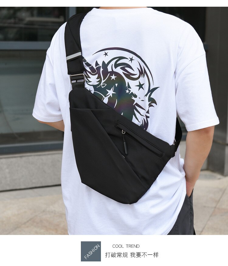 Nylon heren anti-diefstal borsttas outdoor sport opbergtas reistas heren schoudertas messenger bags satchel
