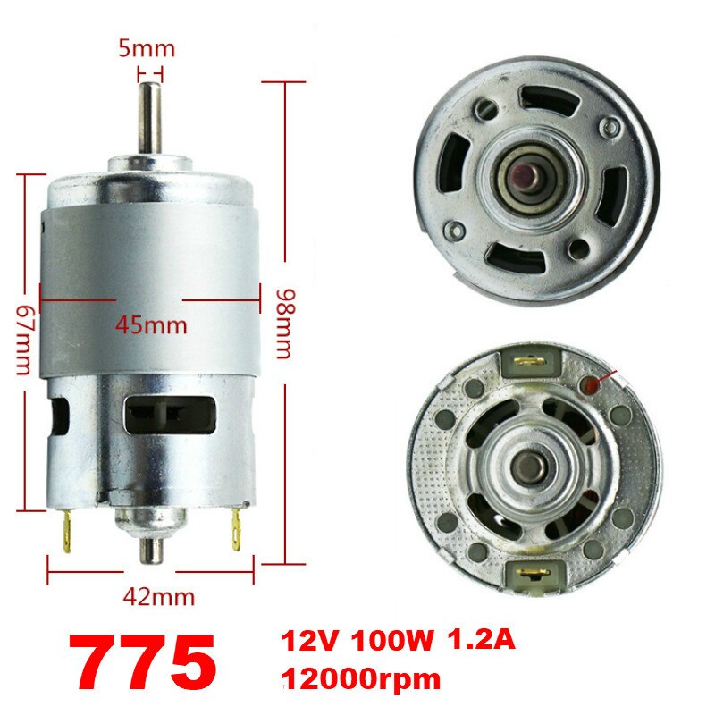 Mini Table Saw Lifting Spindle DIY Woodworking Cutting Polishing Spindle Saw Bearing Seat Shaft and Ball Bearing Spindle Motor: 775