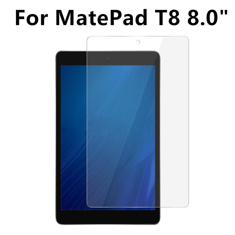Tempered Glass For Huawei MatePad Pro 10.8 12.6 / MatePad 10.4 2022 11 Mate Pad T8 8.0" T10 T10S 10.1 Tablet Screen Protector: MatePad T8 8.0