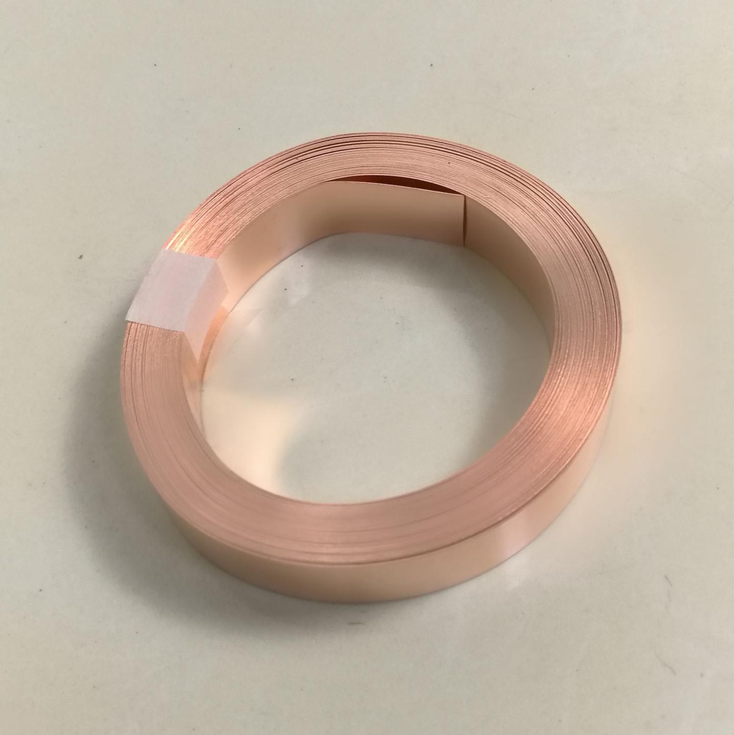 10 meter, Puur Koperen Strip voor Wetenschappelijk onderzoek, 32650 batterij lassen Maat: 0.2mm * 14mm