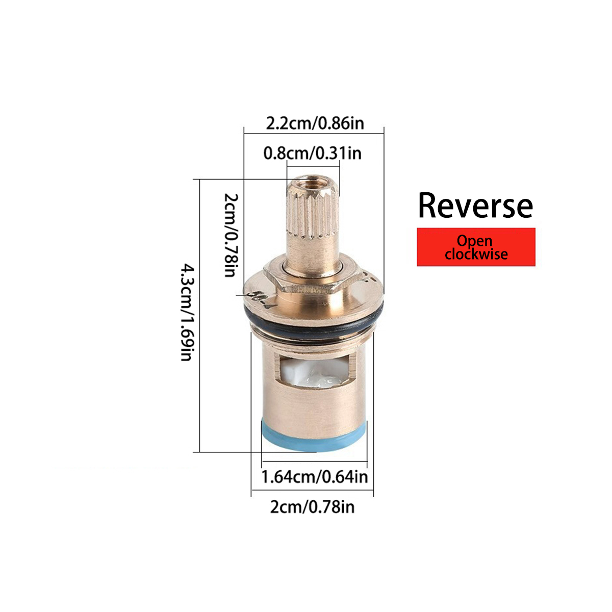 Manivelle de remplacement pour robinets ou robinets de cuisine, accessoires de cuisine: Orange