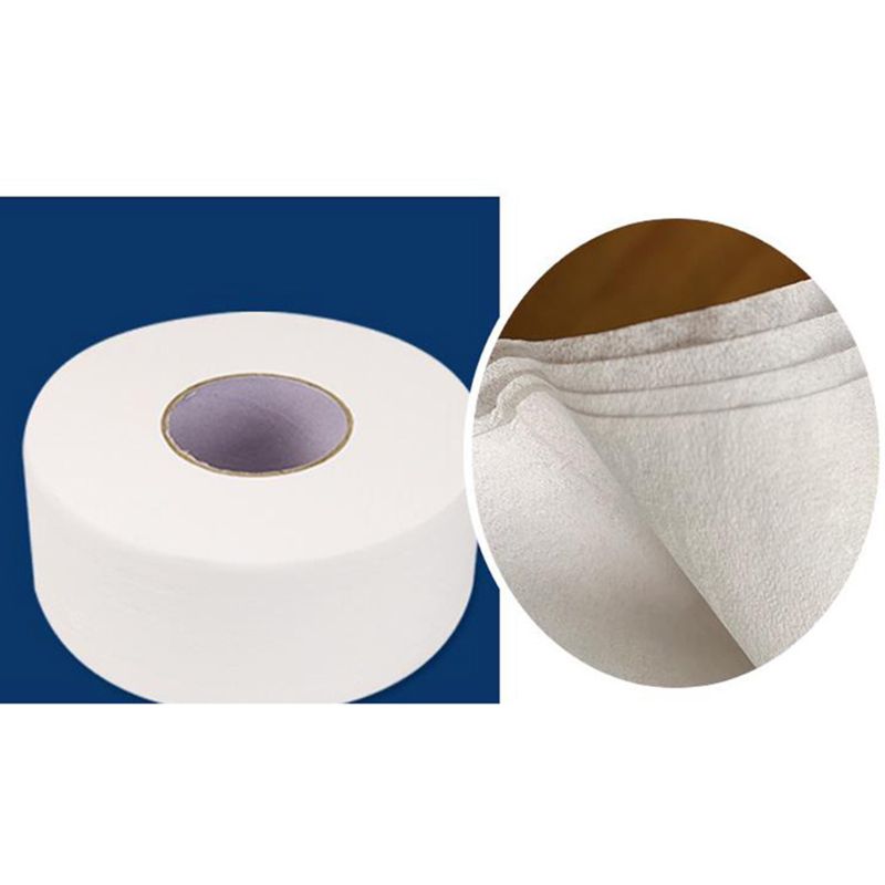 4-Ply Paper Towel Rolls, Big White Tissues Paper Hand Towels,Toilet Roll Paper