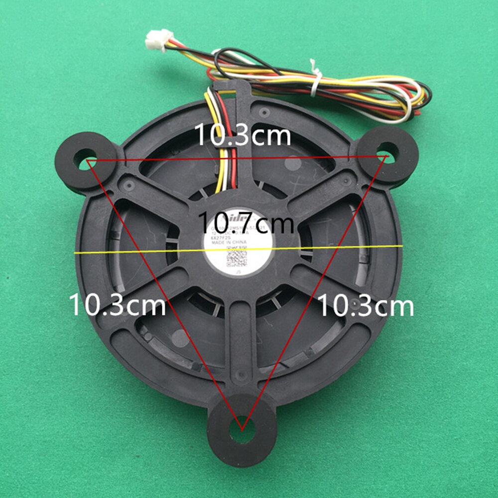 Ventilador de refrigeración para refrigerador Haier GW10C12MS1AZ-52Z32, 12V CC, 0.14A, accesorios de ventilador de refrigerador