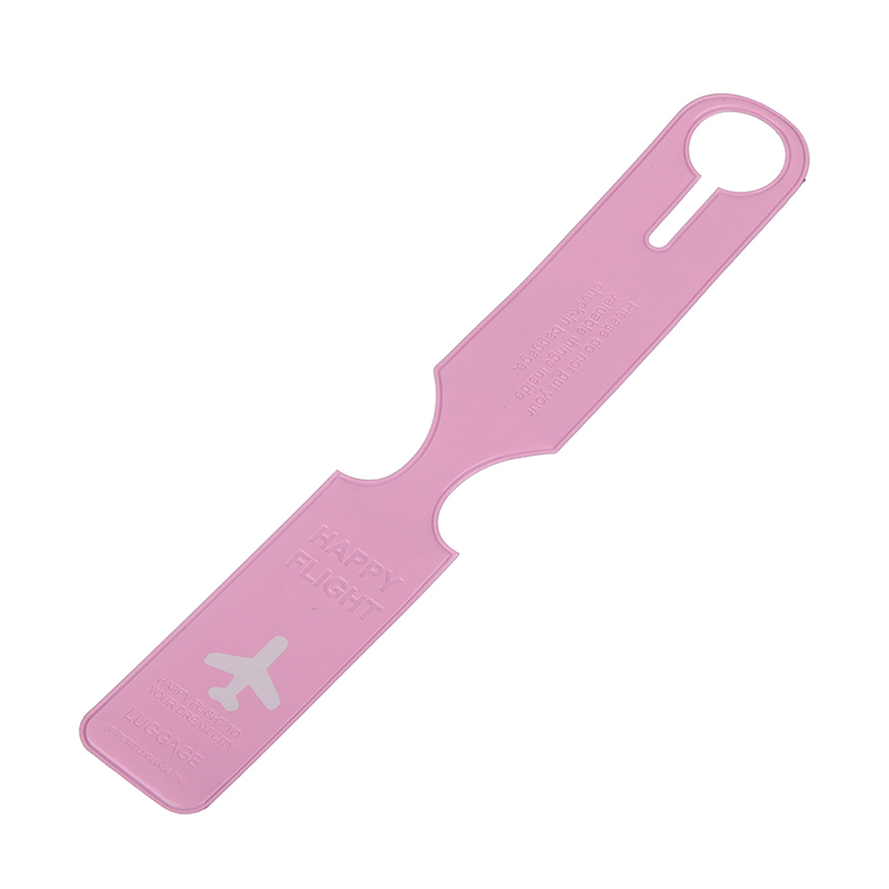Leuke bagagelabelriemen Koffer Id Naam Adres Identificatielabels Bagagelabels Vliegtuig PVC-accessoires: MULTI