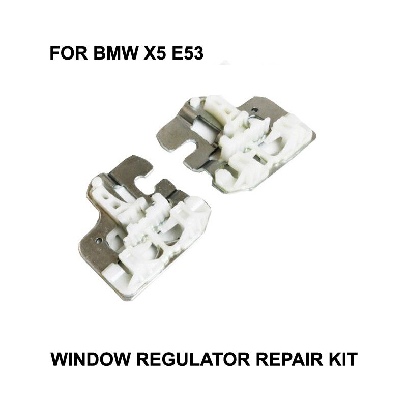 2000 cr fönsterklämmor för bmw  x5 e53 fönsterhissar reparationsklämmor med metallreglage fram vänster sida